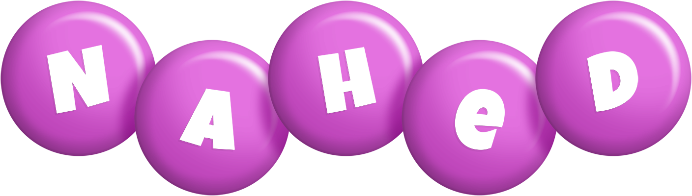 Nahed candy-purple logo