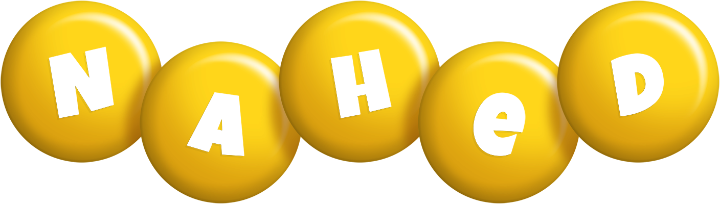 Nahed candy-yellow logo