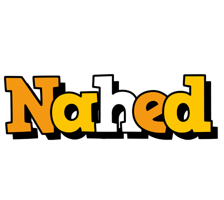 Nahed cartoon logo