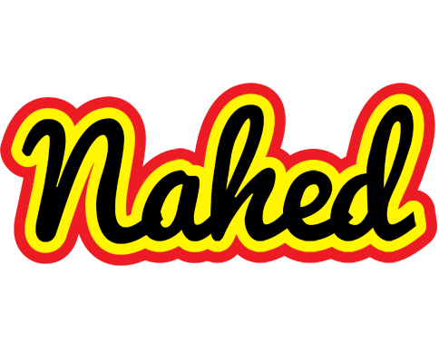 Nahed flaming logo