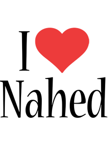 Nahed i-love logo