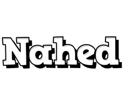 Nahed snowing logo