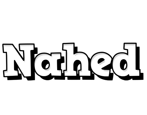 Nahed snowing logo