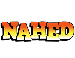 Nahed sunset logo