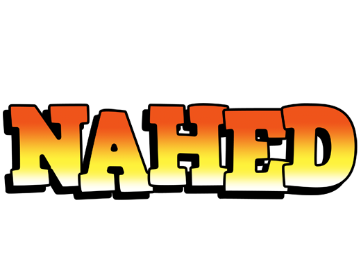 Nahed sunset logo