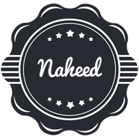 Naheed badge logo