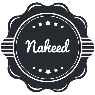 Naheed badge logo