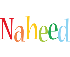 Naheed birthday logo