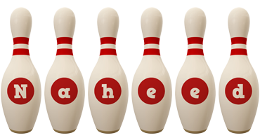 Naheed bowling-pin logo