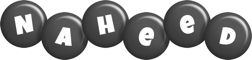 Naheed candy-black logo