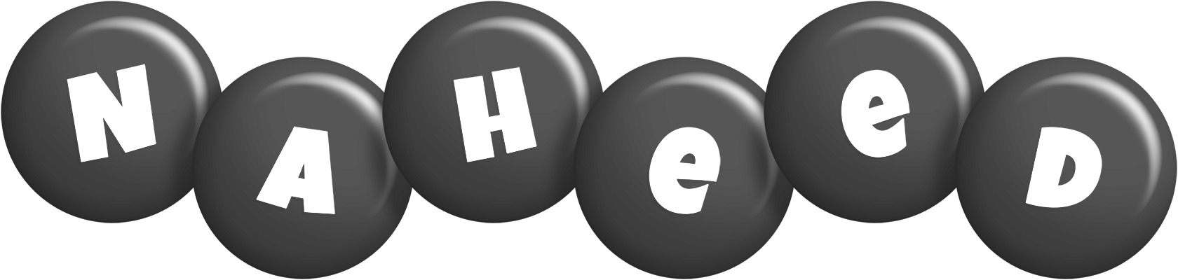 Naheed candy-black logo