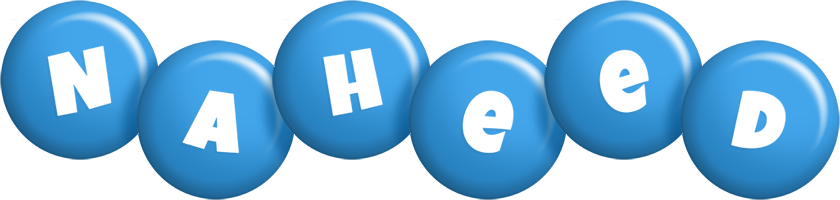 Naheed candy-blue logo