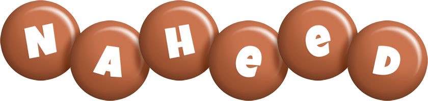 Naheed candy-brown logo