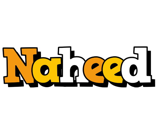 Naheed cartoon logo