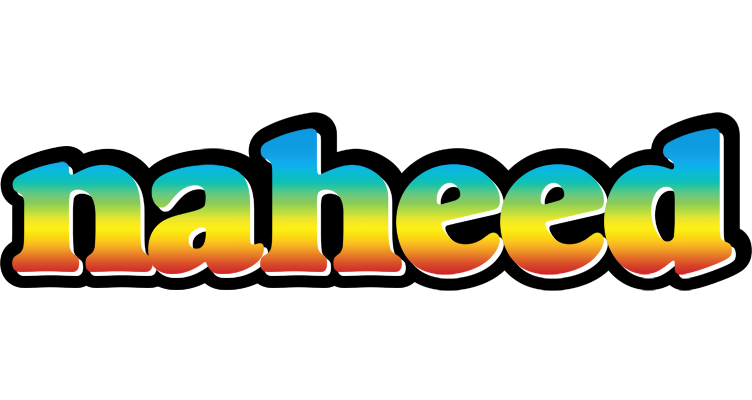 Naheed color logo