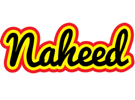 Naheed flaming logo