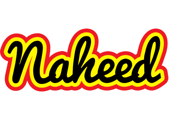 Naheed flaming logo