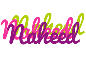 Naheed flowers logo