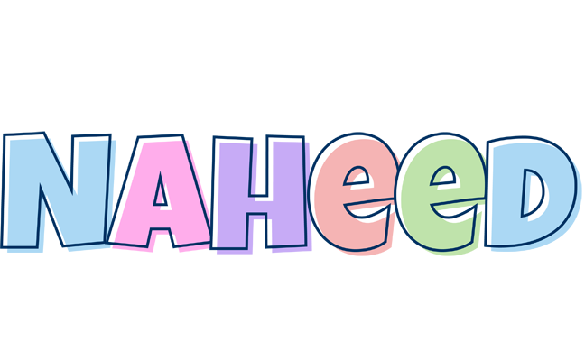 Naheed pastel logo