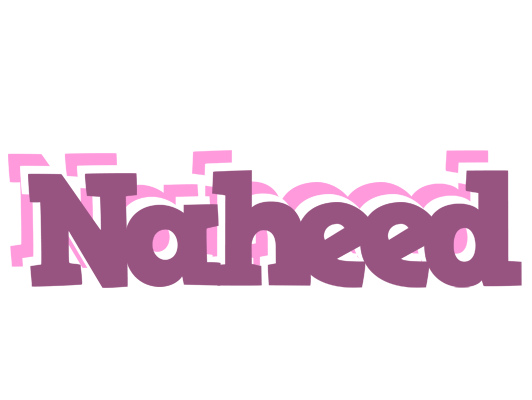 Naheed relaxing logo