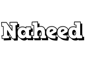 Naheed snowing logo