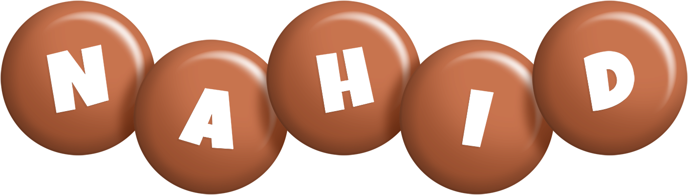 Nahid candy-brown logo