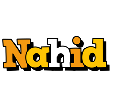 Nahid cartoon logo