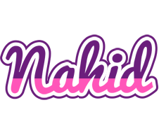 Nahid cheerful logo