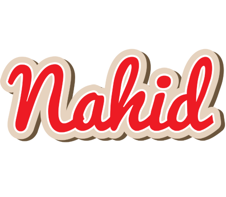 Nahid chocolate logo