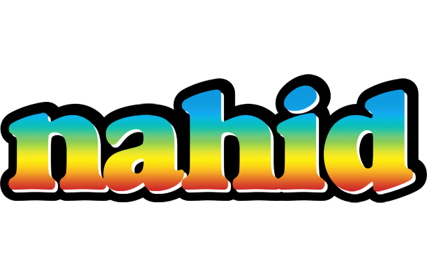 Nahid color logo