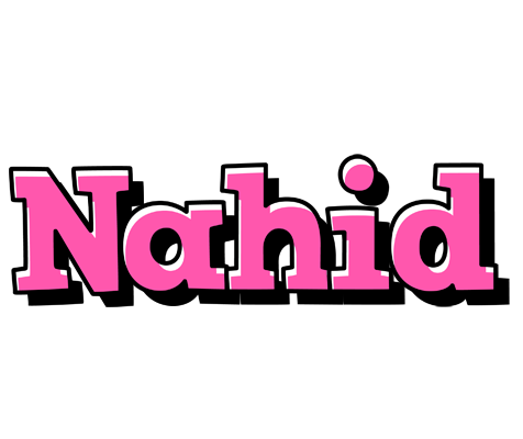 Nahid girlish logo