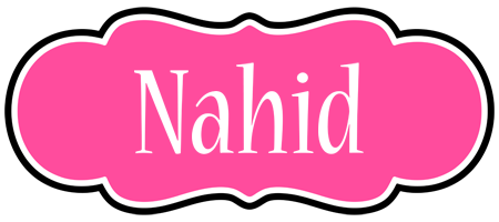 Nahid invitation logo