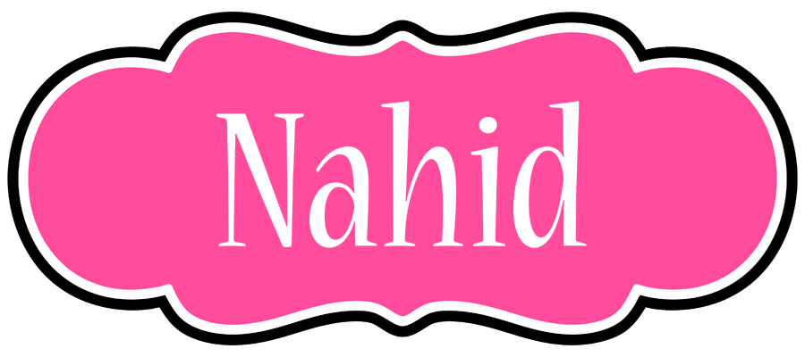 Nahid invitation logo