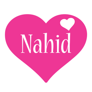 Nahid love-heart logo