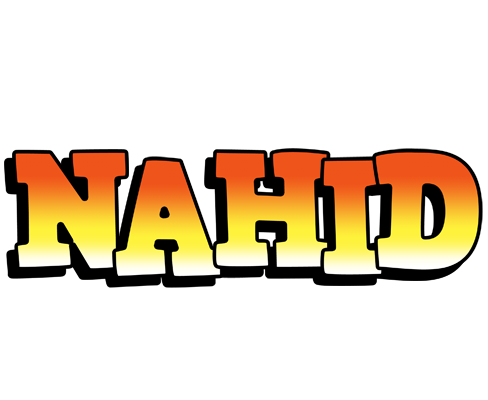 Nahid sunset logo