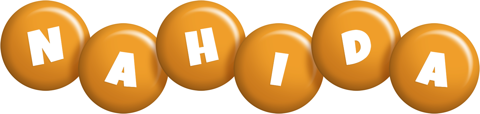 Nahida candy-orange logo