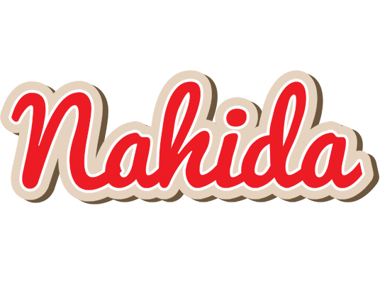 Nahida chocolate logo