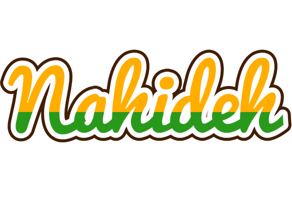 Nahideh banana logo
