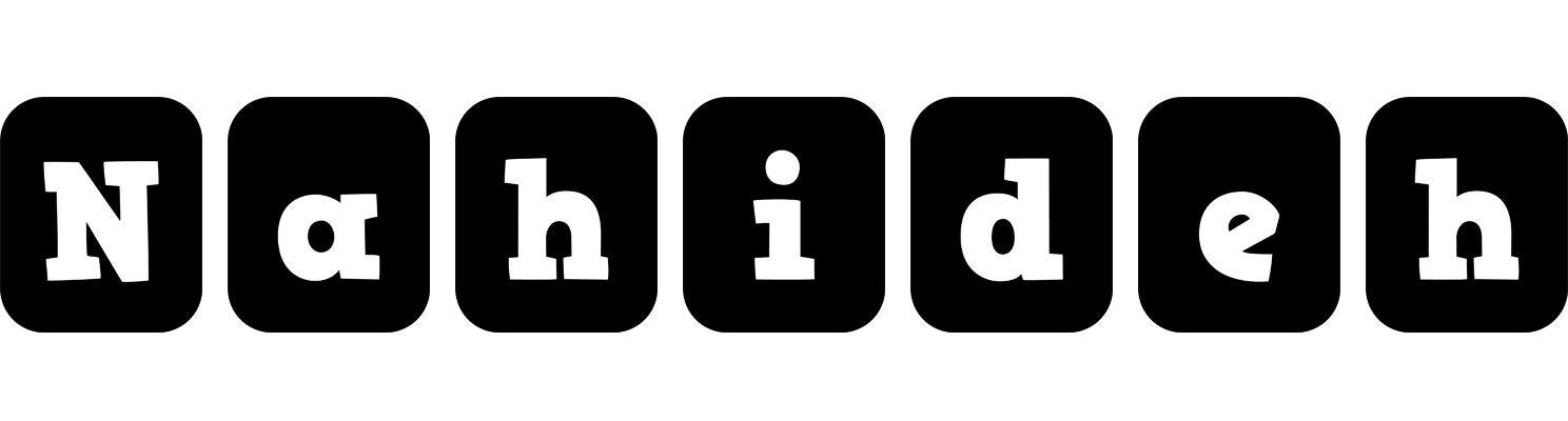 Nahideh box logo