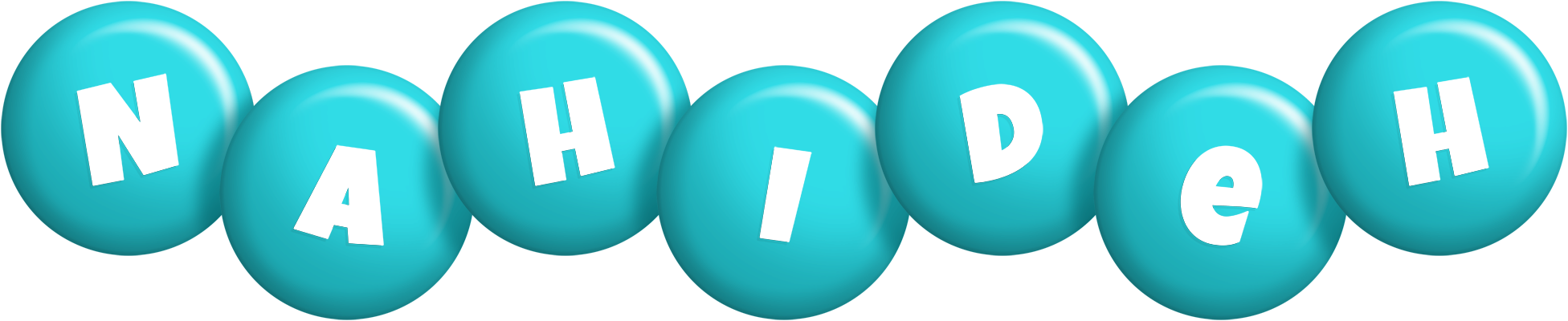 Nahideh candy-azur logo