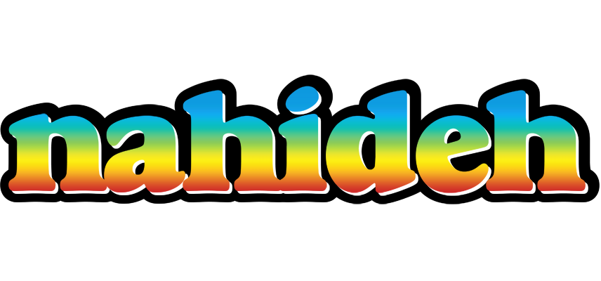 Nahideh color logo