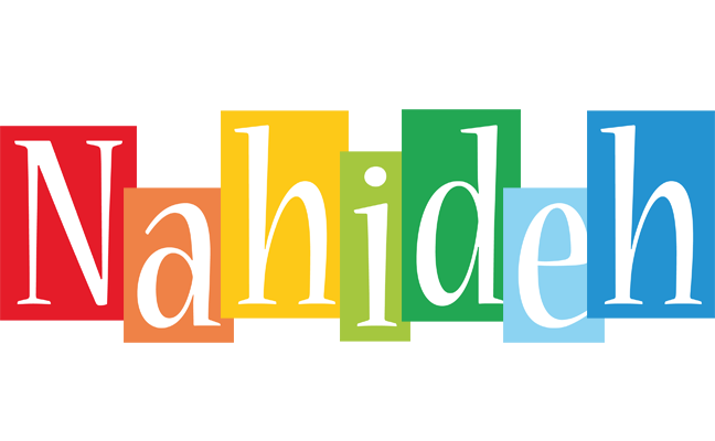 Nahideh colors logo