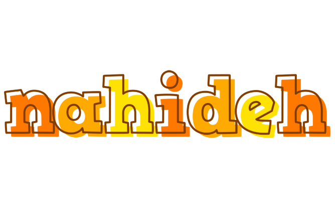Nahideh desert logo