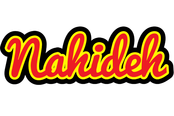 Nahideh fireman logo