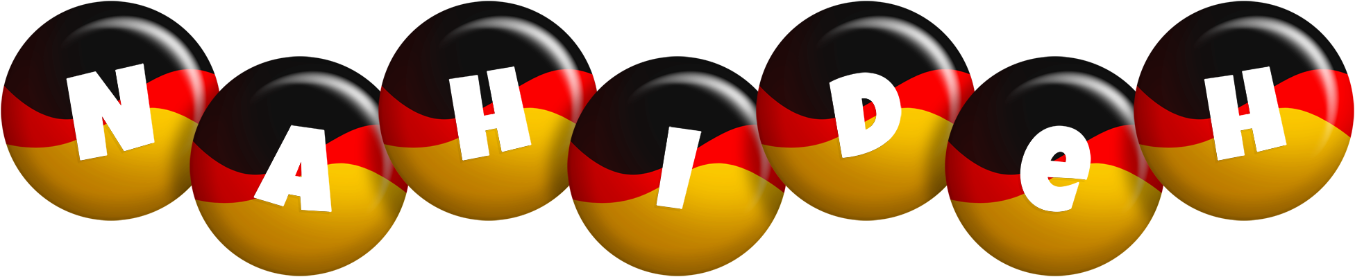 Nahideh german logo