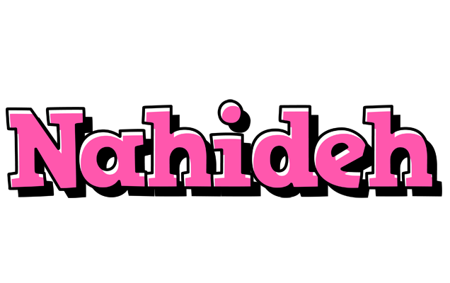 Nahideh girlish logo
