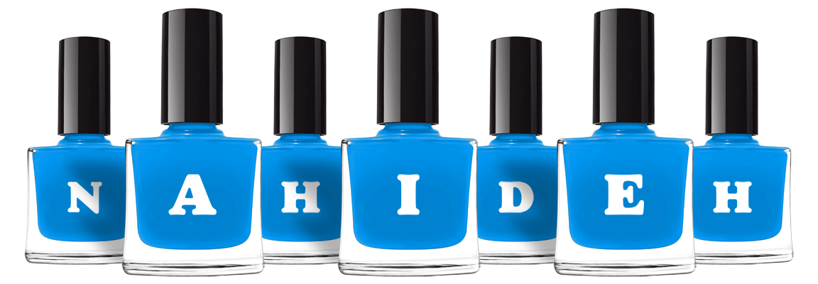 Nahideh glossy logo