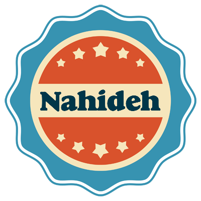 Nahideh labels logo