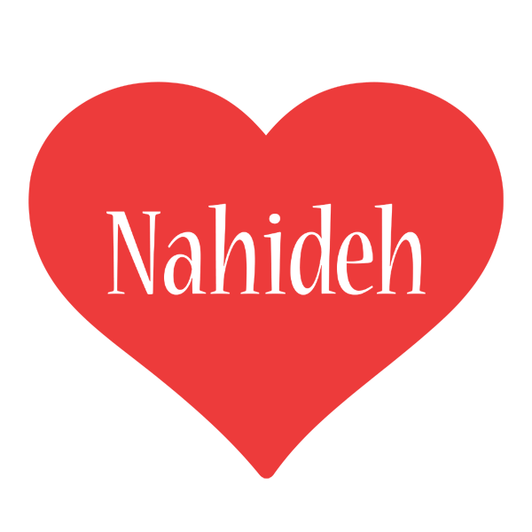 Nahideh love logo