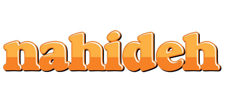 Nahideh orange logo